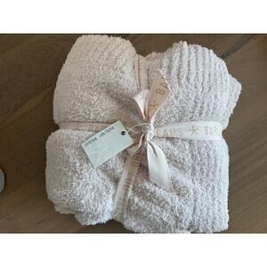 New Barefoot Dreams Cozychic Throw Blanket  54" x 72" Soft Pink